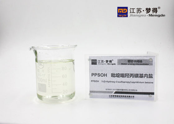 대리인 니켈 도금을 수평하게 해서 1 (2 Hydroxy 3 Sulfopropyl) - Pyridinium Betane를 가공하십시오